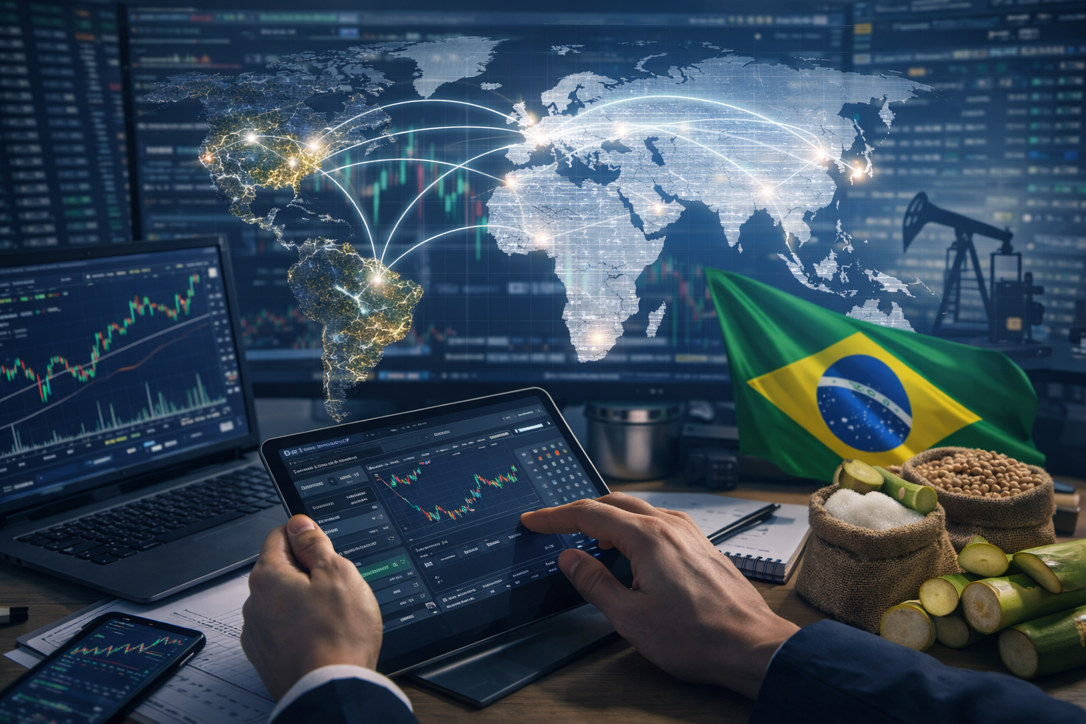 Estrutura da plataforma Braziltrad